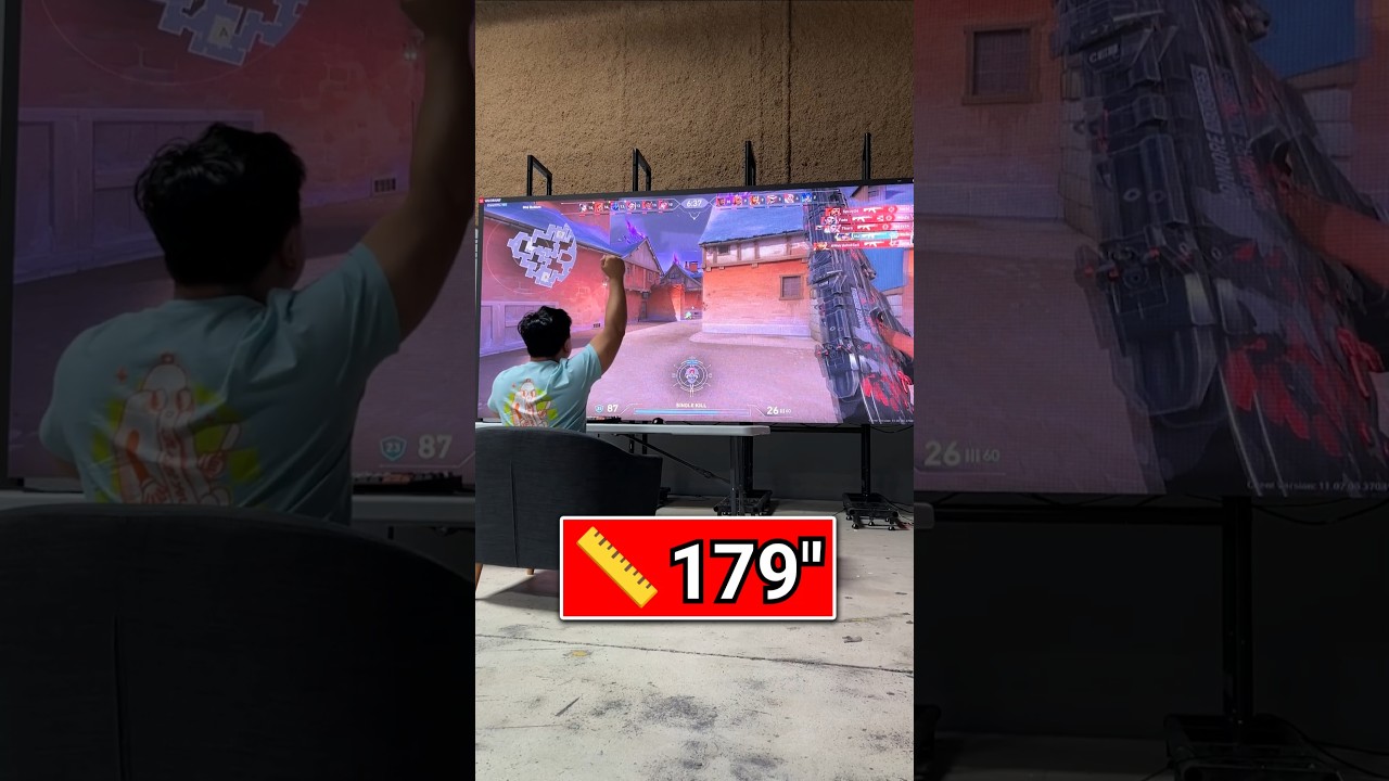 Win a Fight, Monitor Gets Bigger!