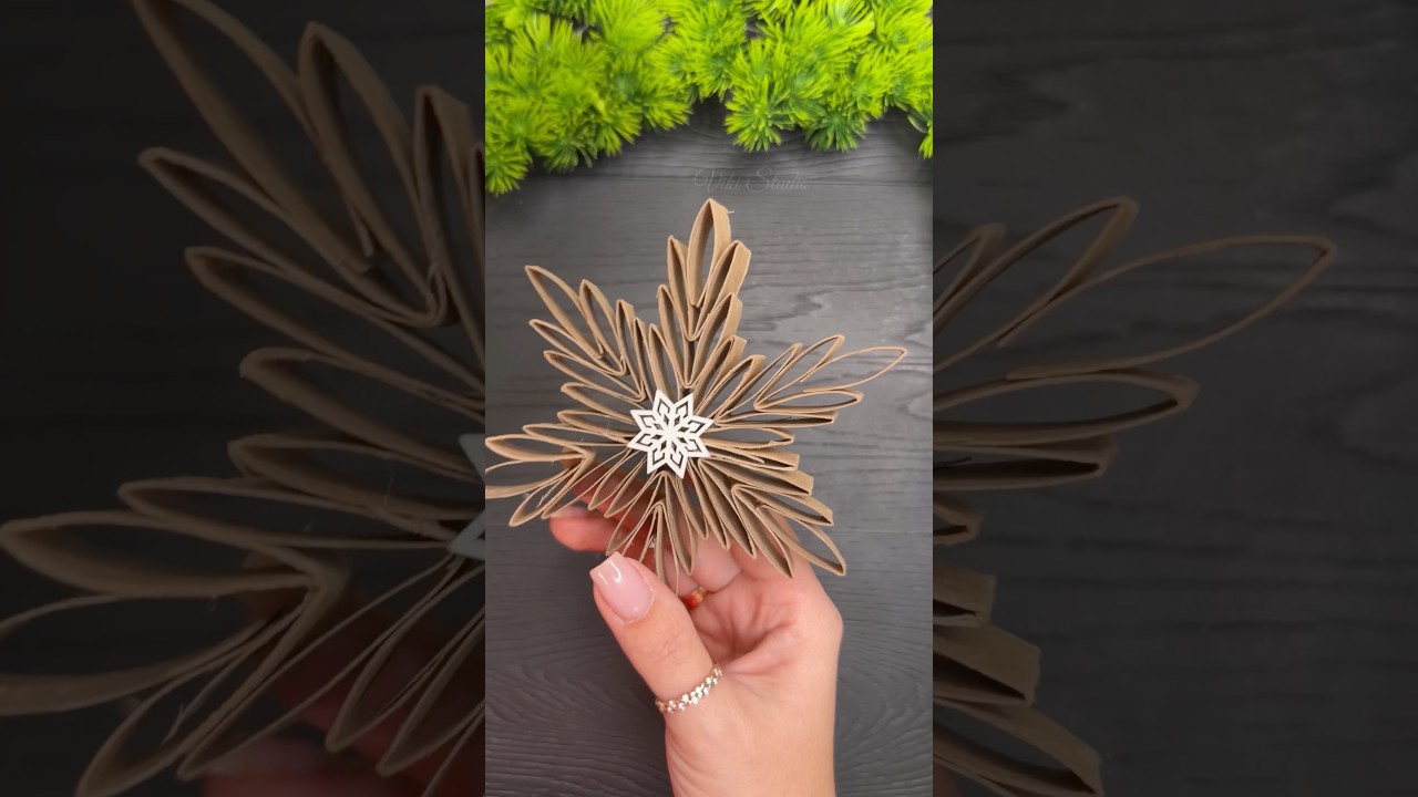 WoW! Amazing Christmas Craft Ideas! #christmasdecor #christmas #papercraft #fyp