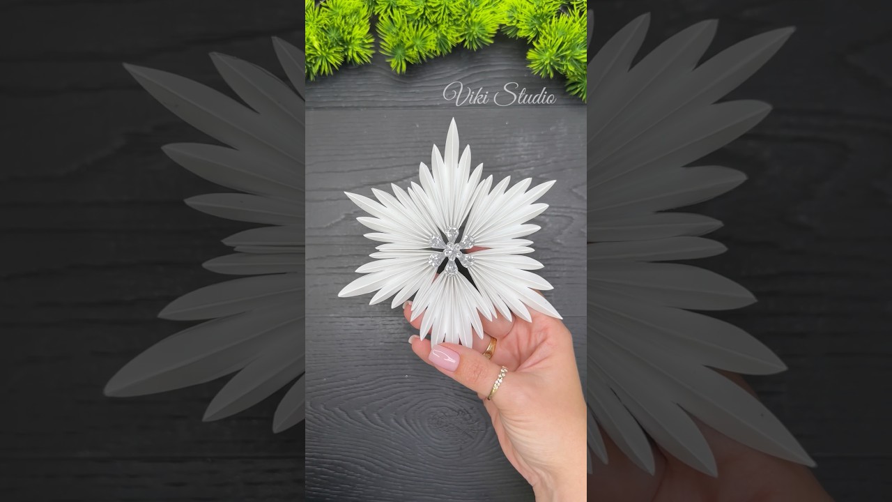 WoW! Amazing Craft Ideas! #christmas #snowflake #christmas2025 #diy #fyp #foryou