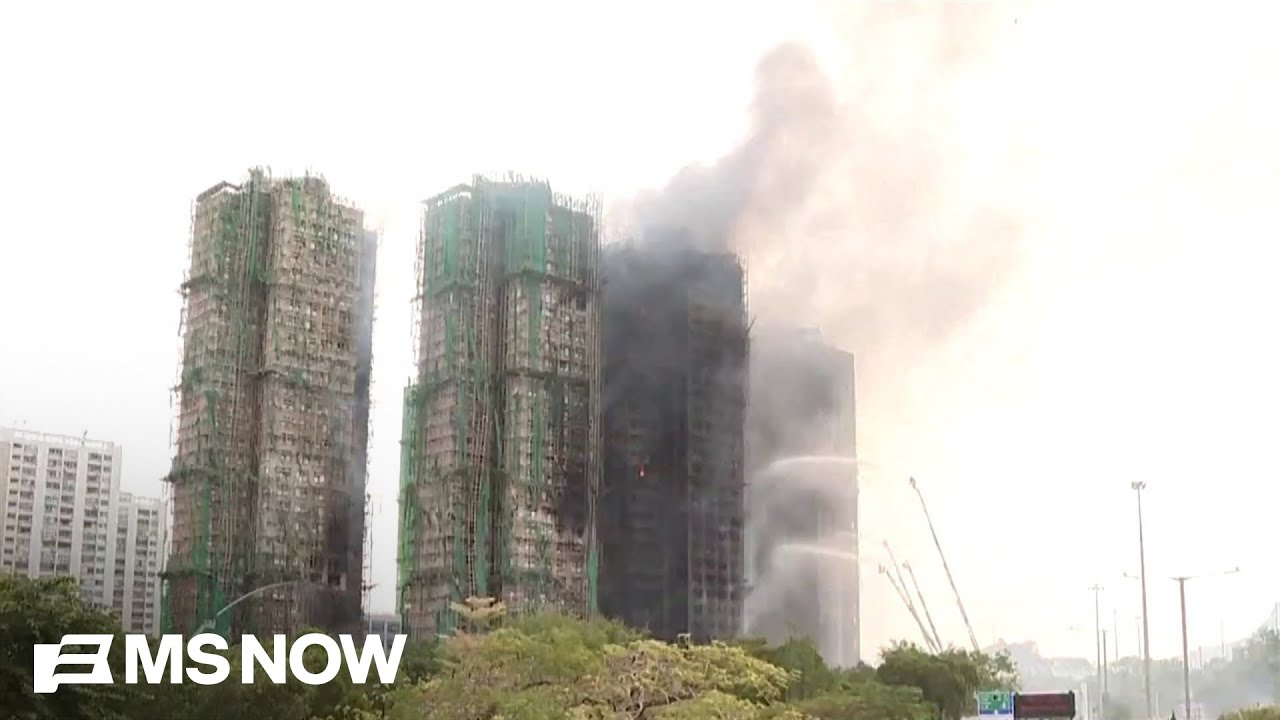 128 confirmed dead in Hong Kong high-rise fire