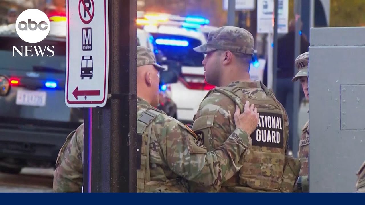2 National Guard on patrol near White House shot in “targeted” attack, officials say