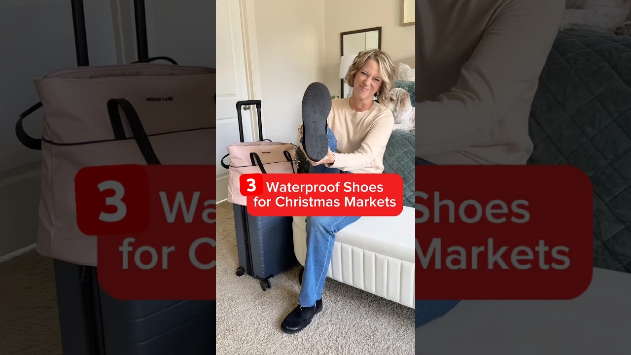 3 Waterproof Boots / Shoes for Walking All Day at a Christmas Market