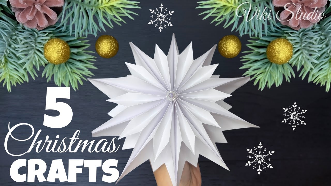 5 Easy Christmas Craft Ideas! ✨ Christmas decorations 2025