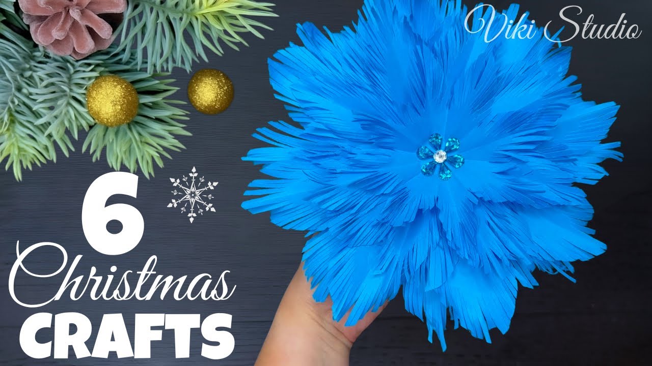 6 Easy Christmas Craft Ideas! ✨ Christmas Paper decorations 2025