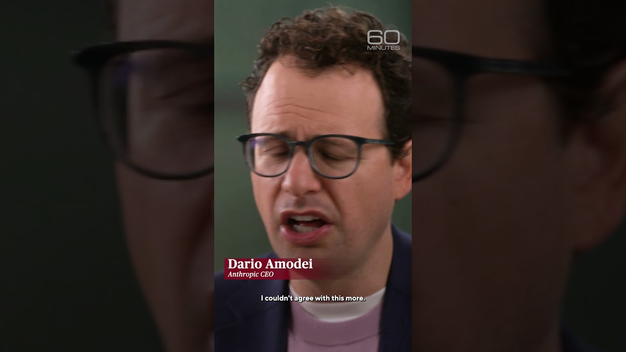 A massive societal change in the hands of a few AI companies #shorts