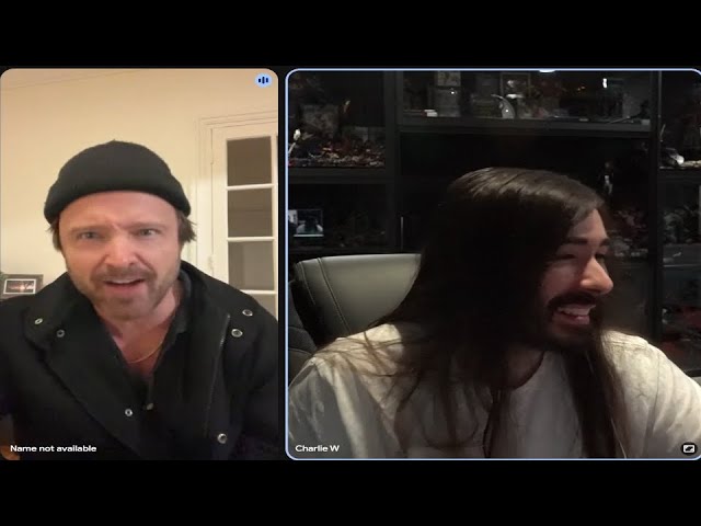 Aaron Paul Has A Serious Conversation with Me