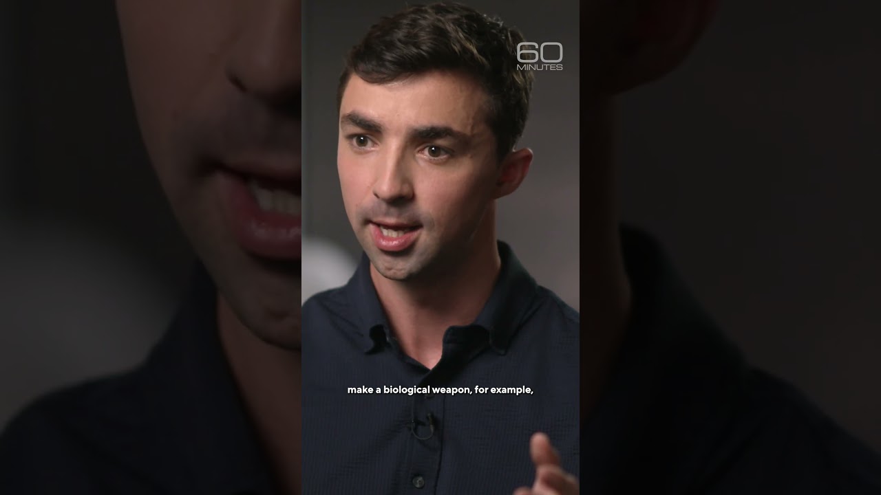 AI’s double edge: curing disease or creating danger #shorts