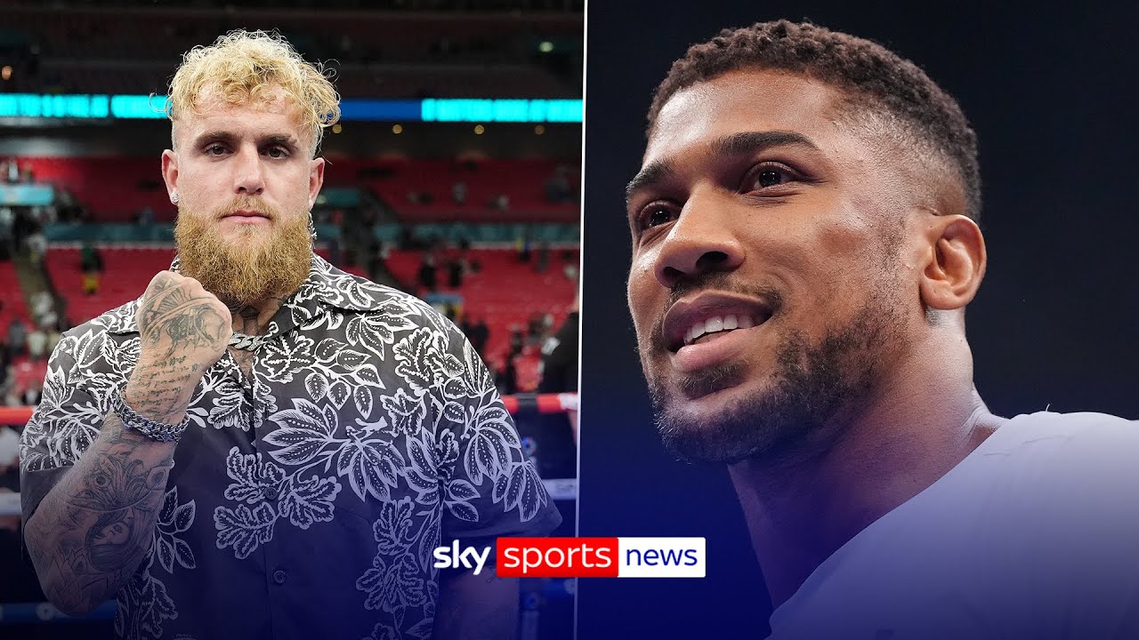 Anthony Joshua and Jake Paul in discussions over December fight