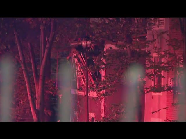 Apartments explode near Mercedes-Benz Stadium