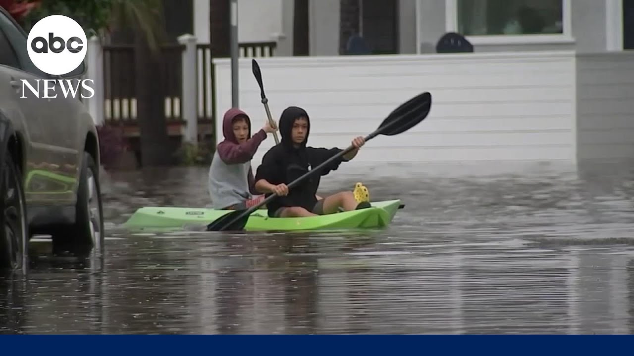 At least 1 person dead after storms along the West Coast