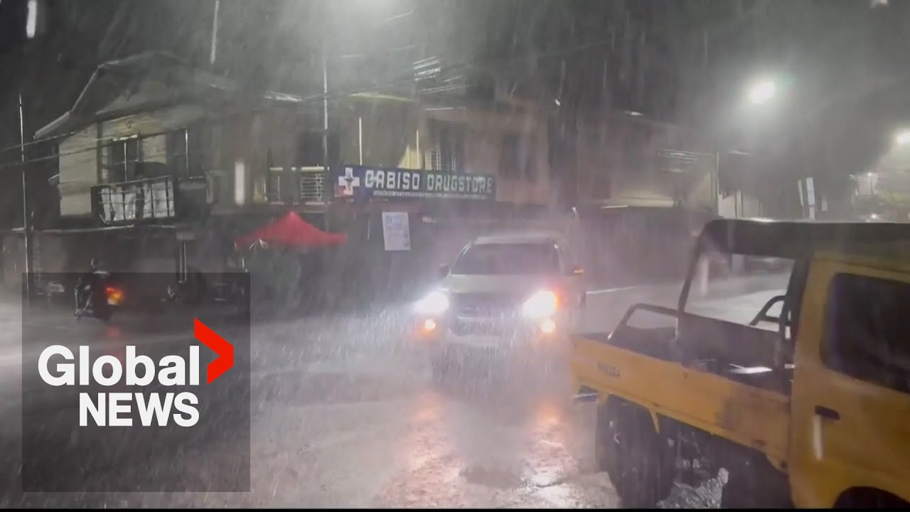 At least two dead as Super Typhoon Fung-wong makes landfall in northern Philippines