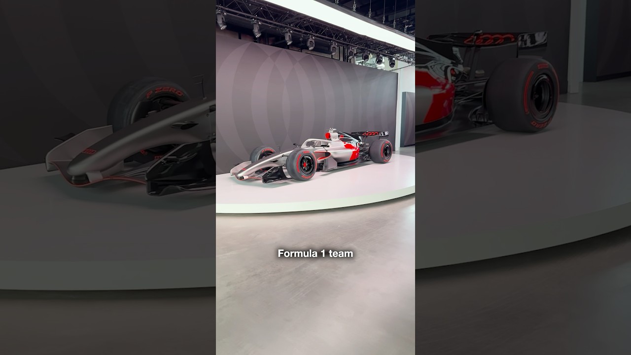 Audi Reveals Brand-New Livery! 👀 @sbxcars  #audi #formula1 #sbxcars