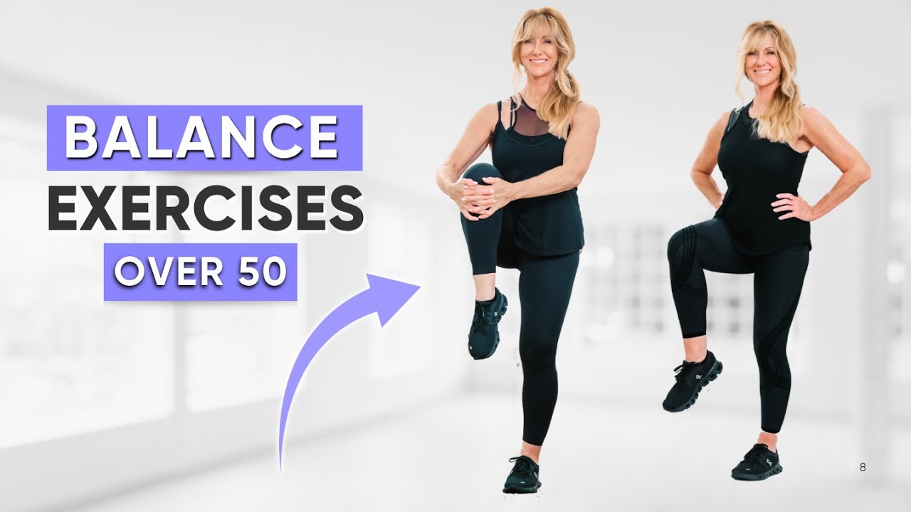 Best Balance Exercises at Home for Women Over 50! (Just 7 Minutes)