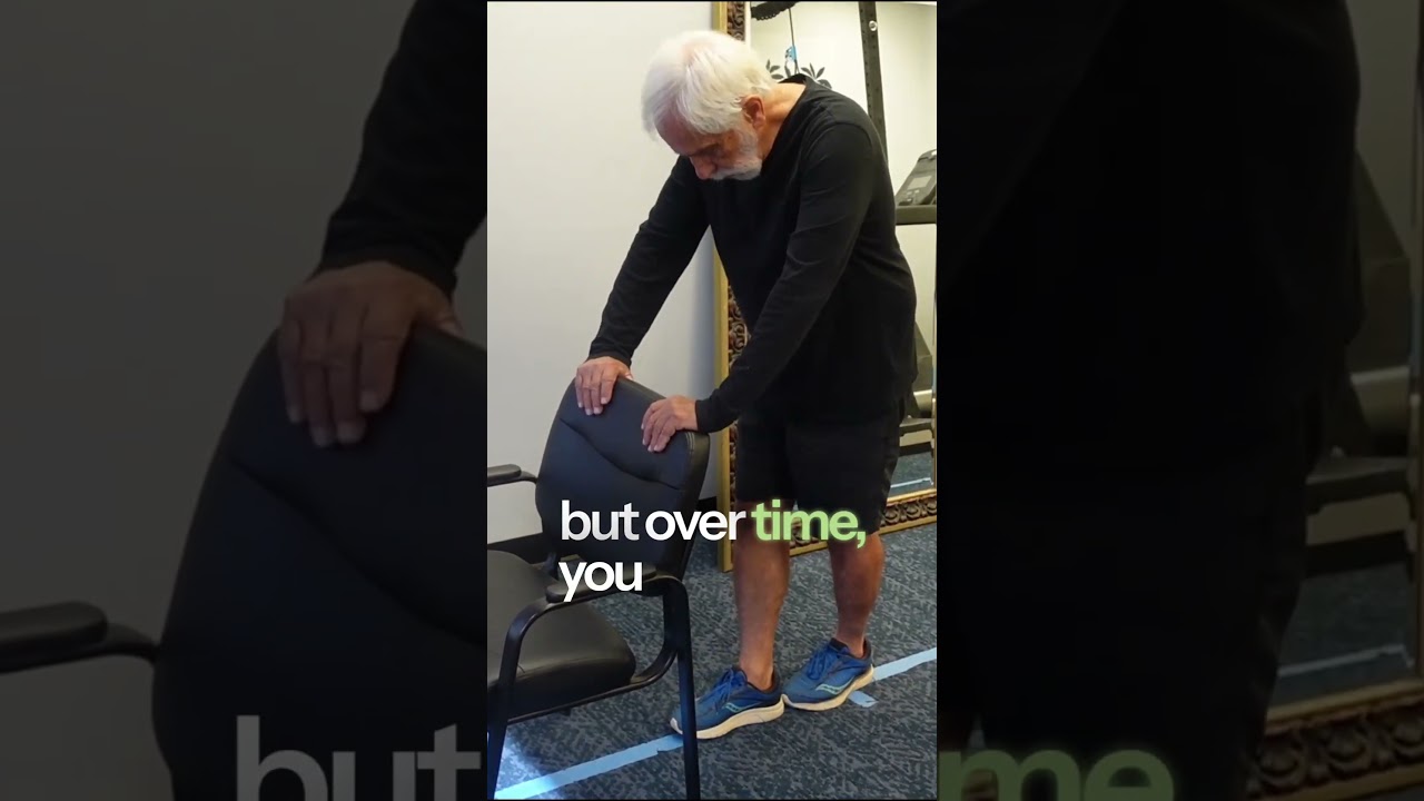 BEST EXERCISE FOR SENIORS: Try this balance challenging activity #physio #mobility #fallprevention