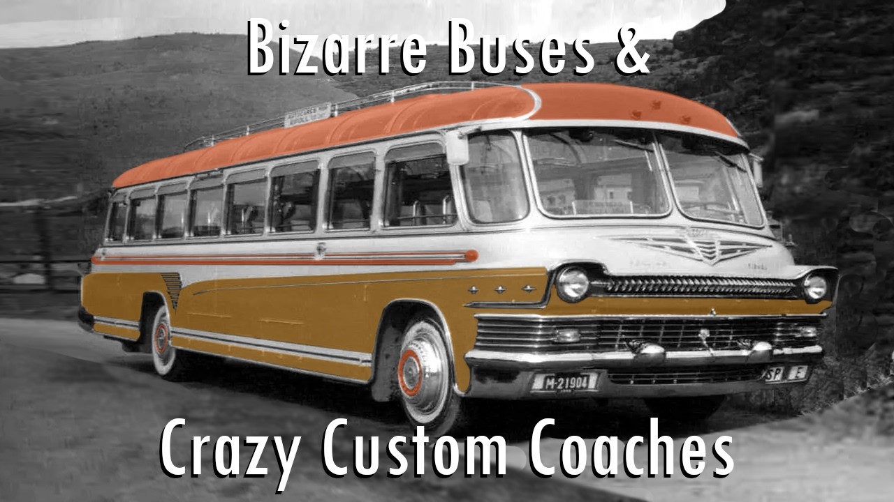 Bizarre Buses: The Crazy Custom Coaches of the 1950’s