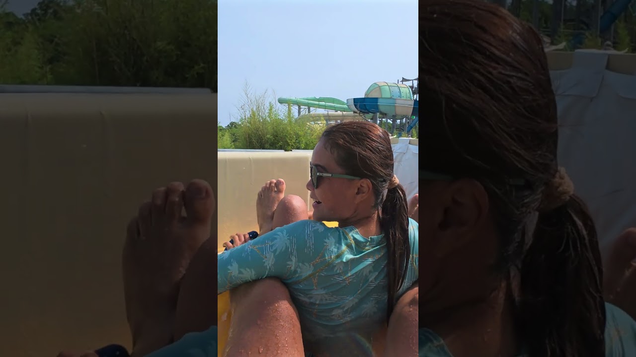 Black Kamikaza Water Slide at Aquapark Istralandia 🇭🇷