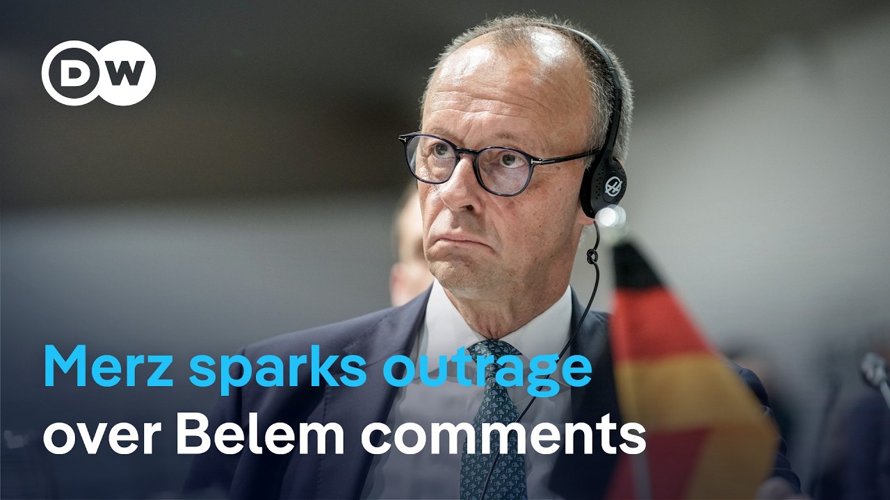 Brazil’s Lula and Belem’s mayor push back against Merz | DW News