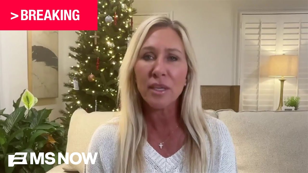 BREAKING: Marjorie Taylor Greene announces she is resigning from office