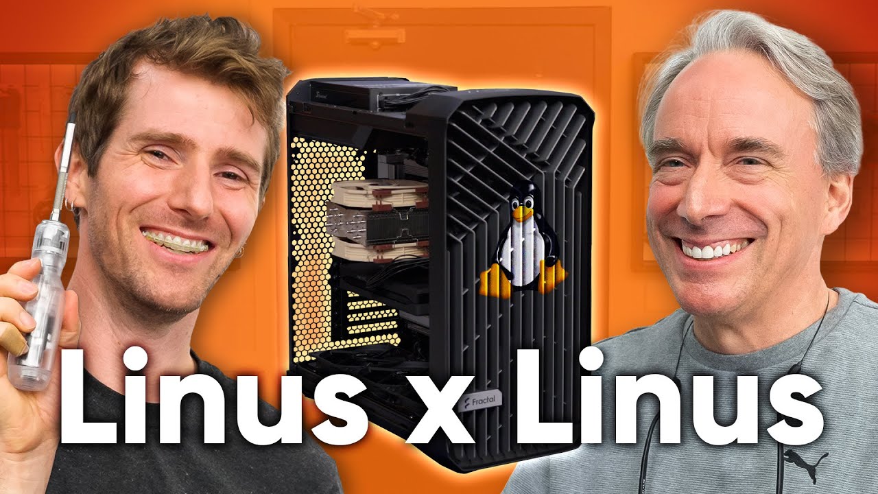 Building the PERFECT Linux PC with Linus Torvalds