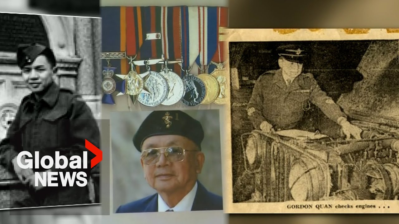 Canada honours Gordie Quan, last Chinese veteran of WWII
