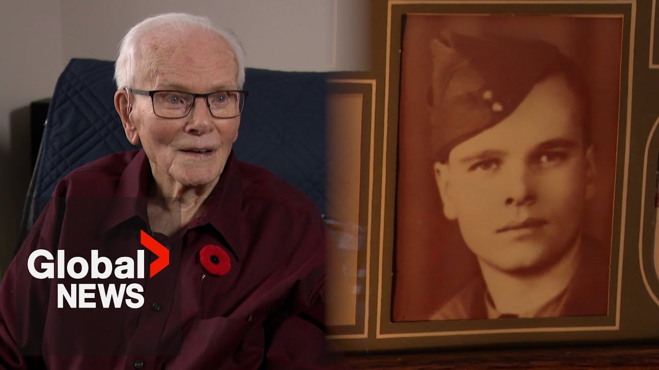 Canada’s oldest veteran turns 110 on Remembrance Day week