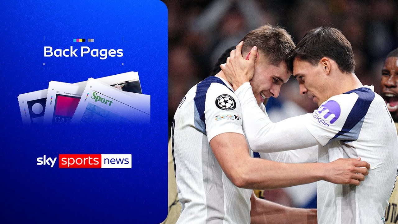 Champions League reaction! | Back Pages Tonight