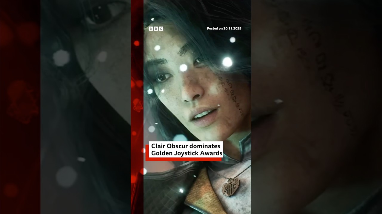 Clair Obscur dominates Golden Joystick Awards. #Expedition33 #Gaming #BBCNews