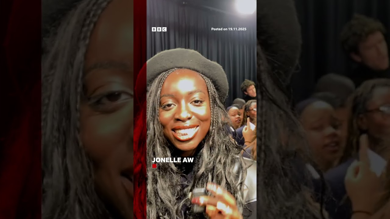 Cynthia Erivo surprises pupils at her old school in London. #CynthiaErivo #Wicked #BBCNews