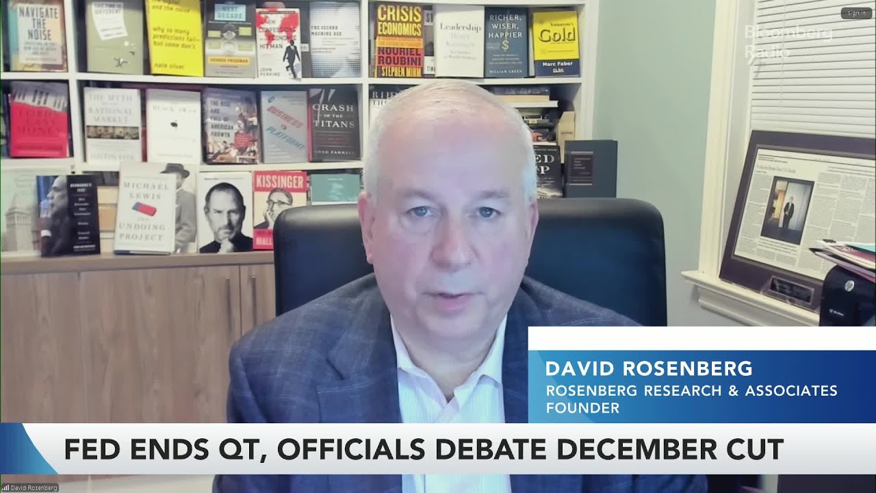 David Rosenberg says the Fed will cut in December, Shoots Itself in the Foot