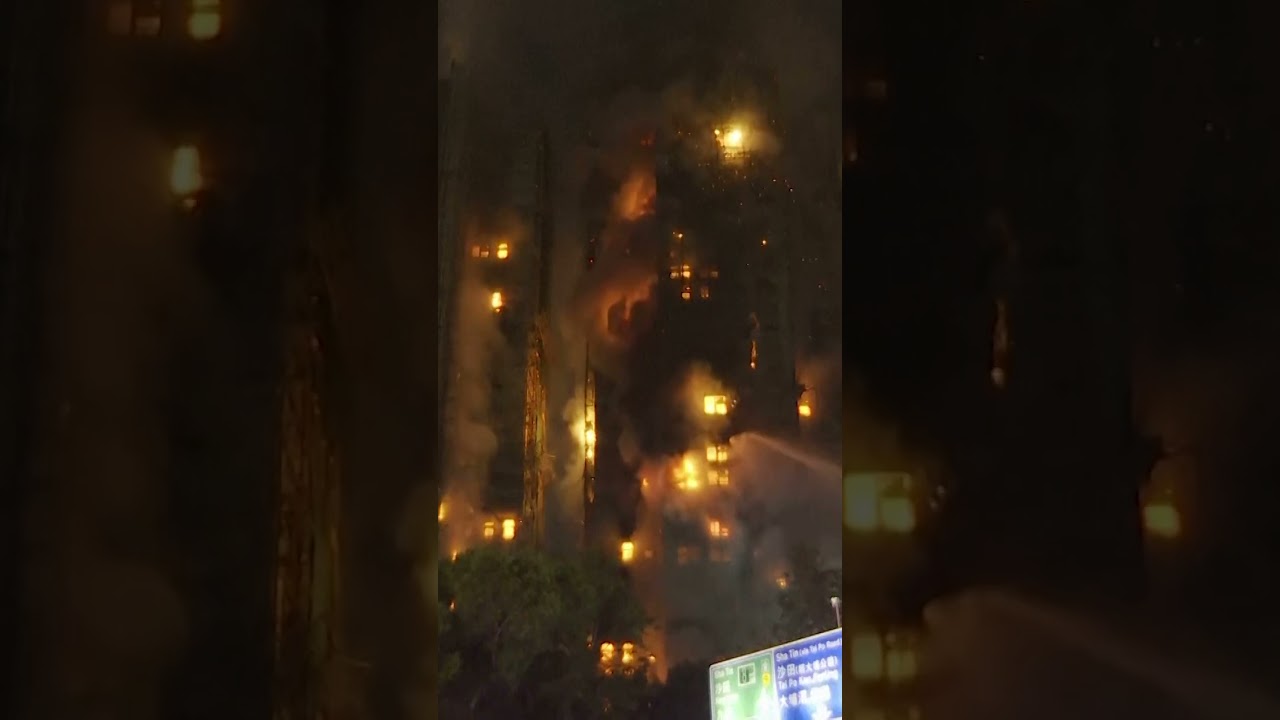 Deadly fire engulfs Hong Kong residential towers