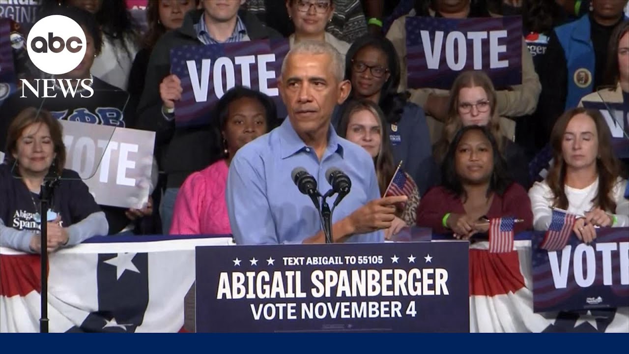 Dems bring in former Pres. Obama for final weekend of campaigning in key races