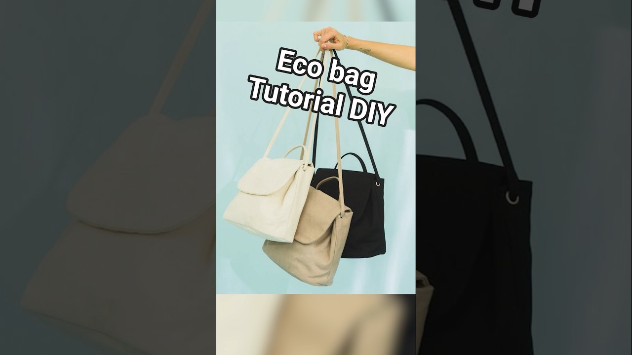 #diy #diyprojects #sewingtutorial ECO BAG 👝#casualbag