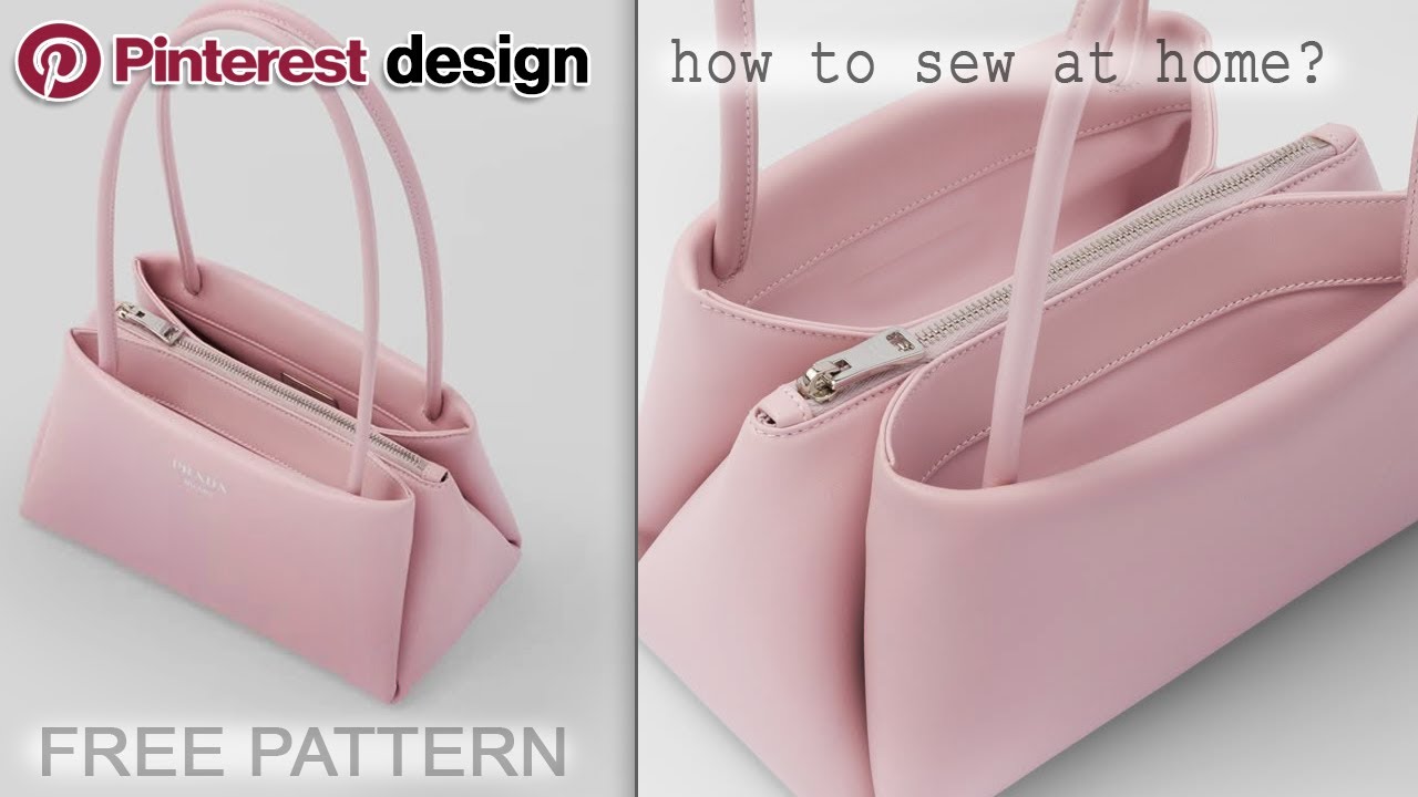DIY Triple Purse Bag Design Sewing at home from cloth NO spend money idea
