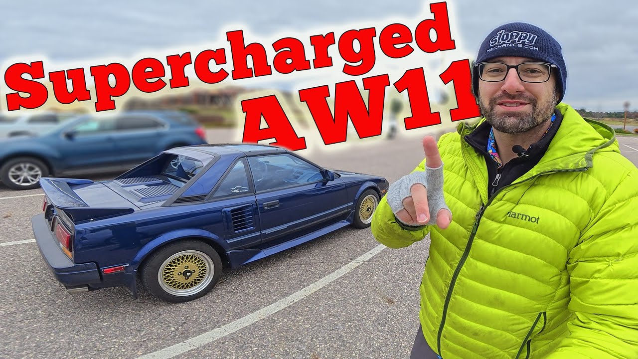 Driving a Supercharged AW11 #toyota #mr2