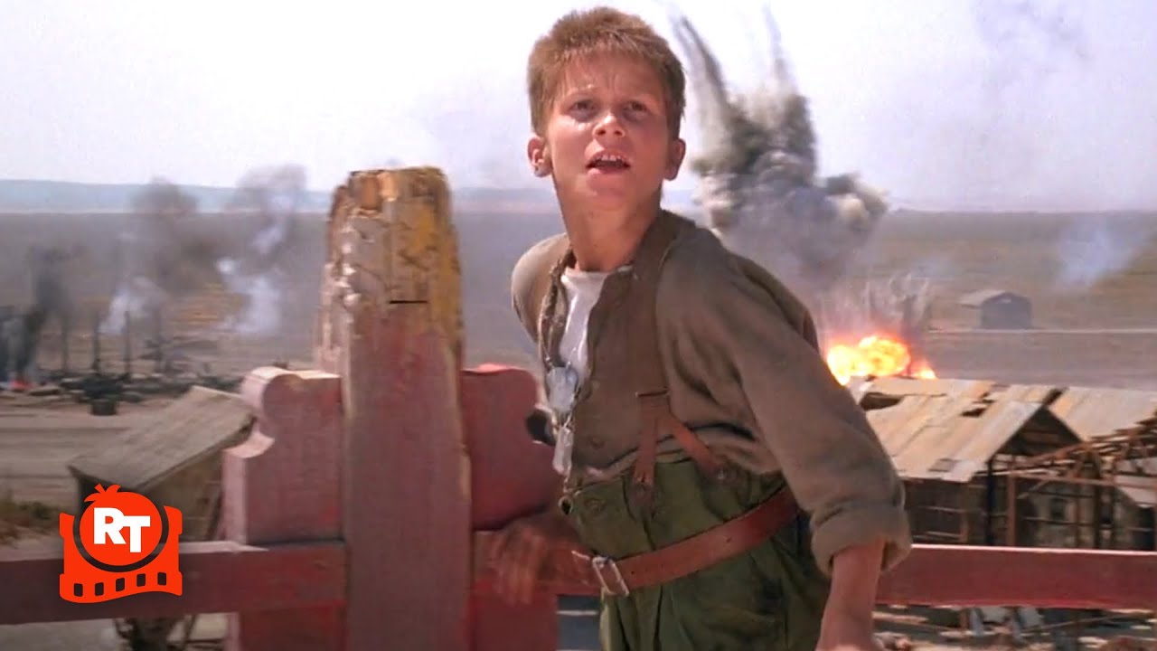 Empire of the Sun (1987) – The Americans Attack the Camp | Movieclips