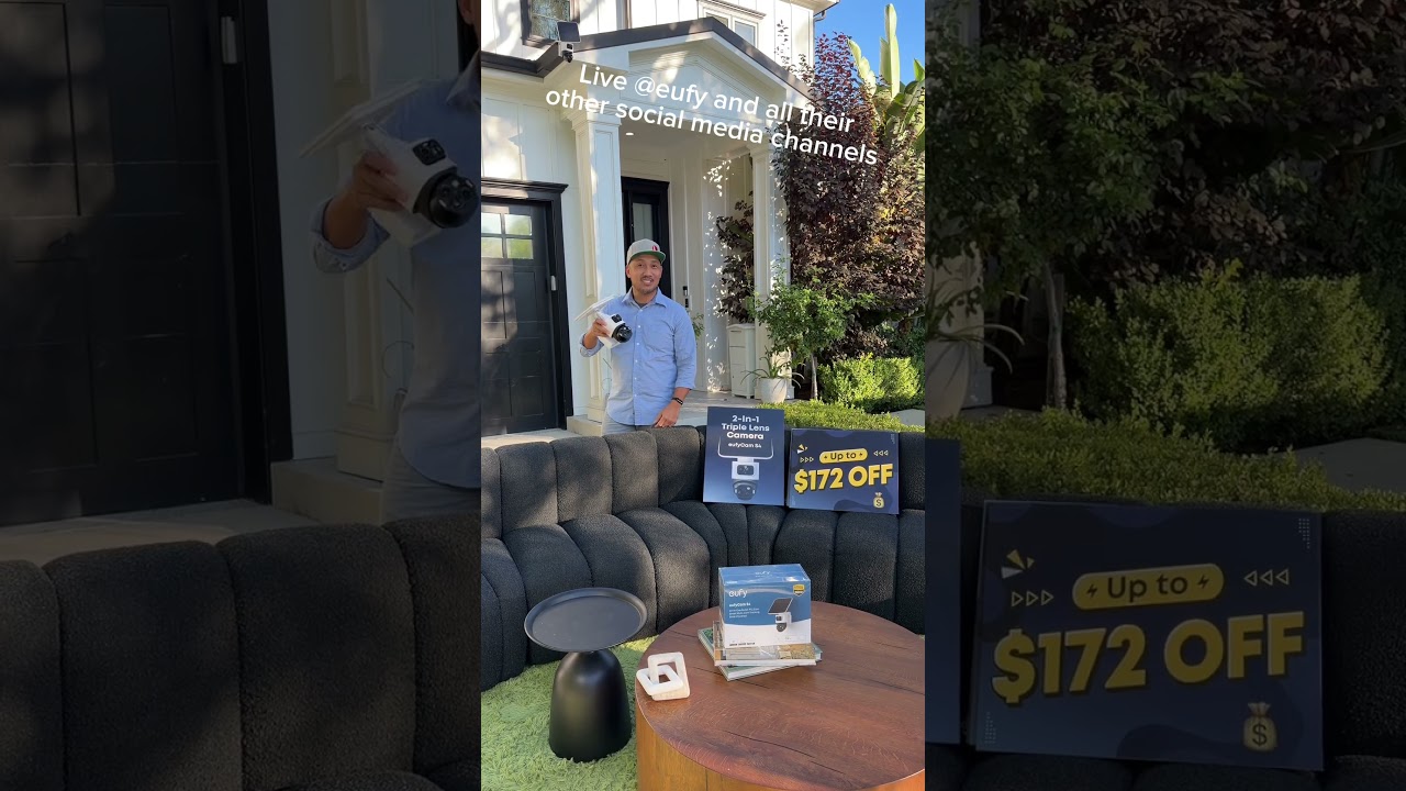 eufycam S4 Livestream Tomorrow at 1:30 PST