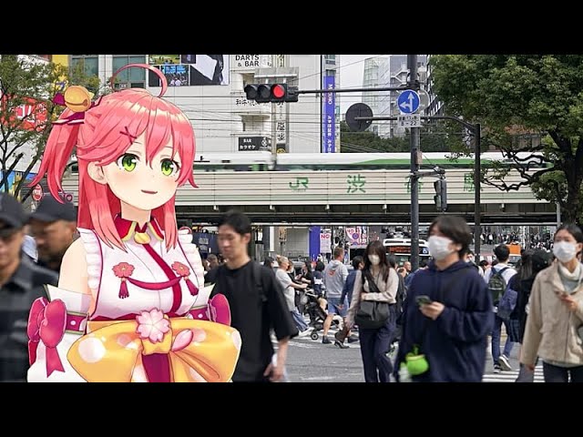 Exploring Tokyo with VTuber Sakura Miko and Chef Haruyuki Yamashita