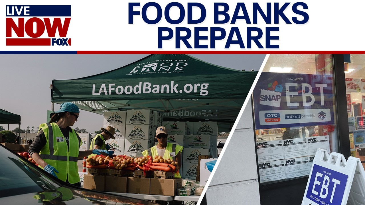 Food banks brace for SNAP funding lapses as shutdown continues