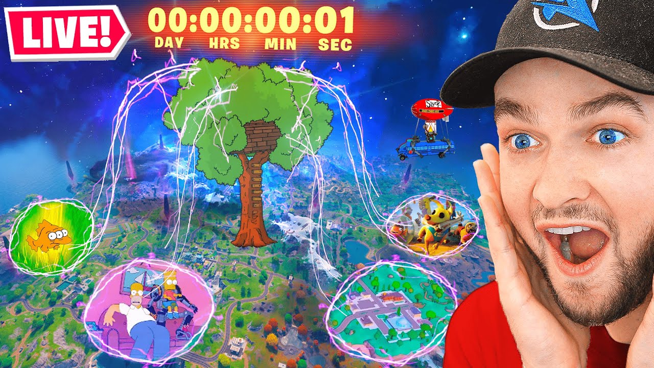 Fortnite LIVE EVENT Right NOW! (*NEW* Simpsons CH6 END)