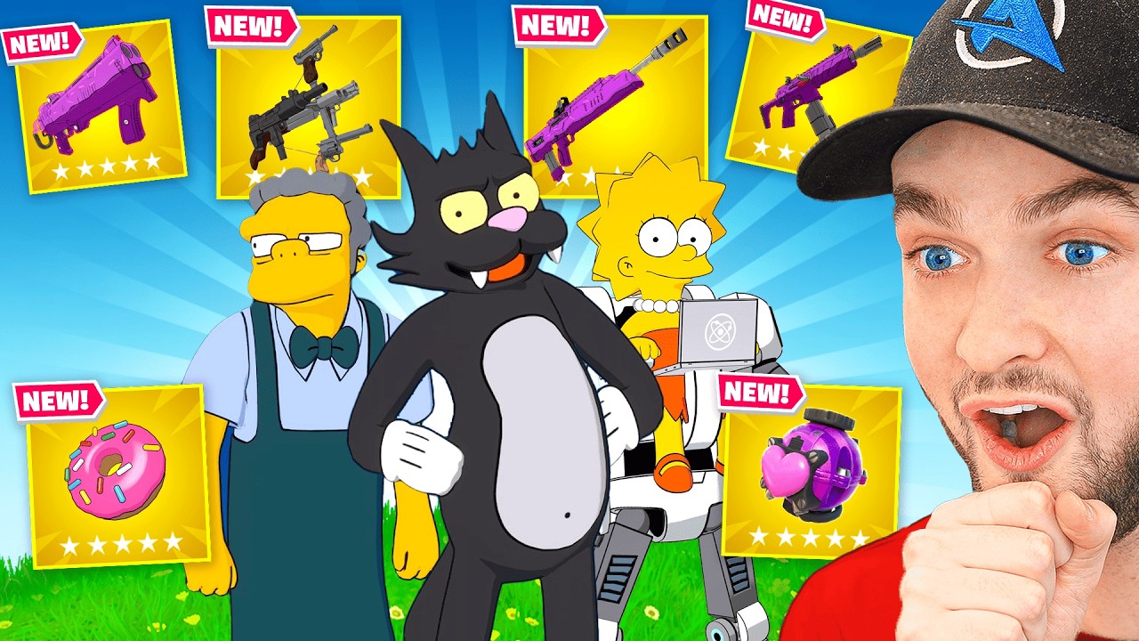 Fortnite’s *NEW* Simpsons Update is HUGE!