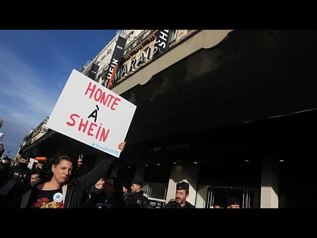 France suspends access to Shein as retailer opens first Paris store