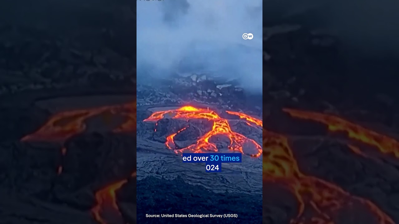 Hawaii volcano erupts in visual spectacle| DW News