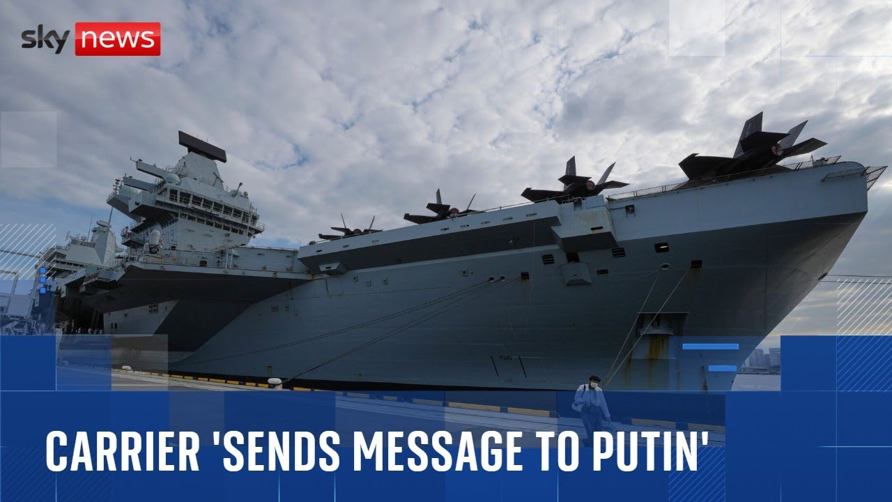 HMS Prince of Wales is ready for war and available to allies – ‘if NATO provides escorts’