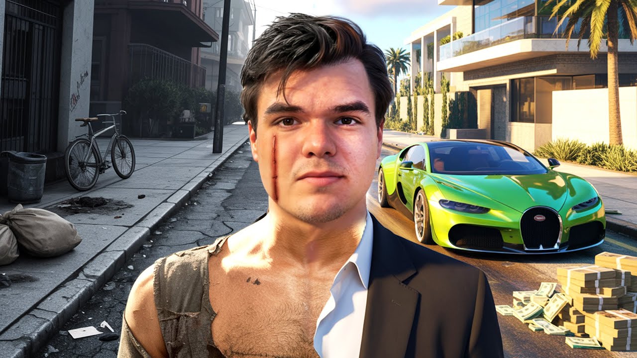 Homeless to Millionaire in GTA 5 RP