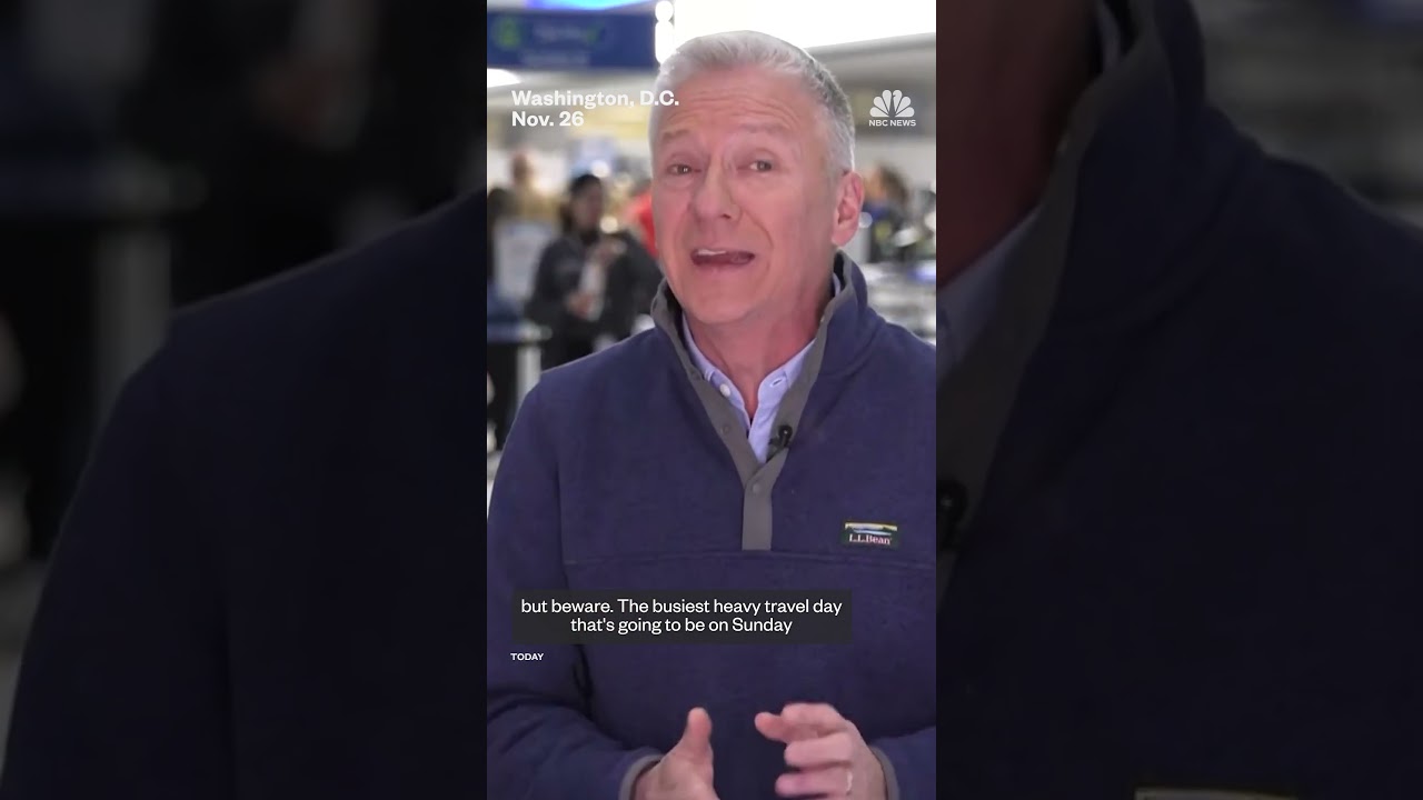 How airways and roads look as record travel week begins