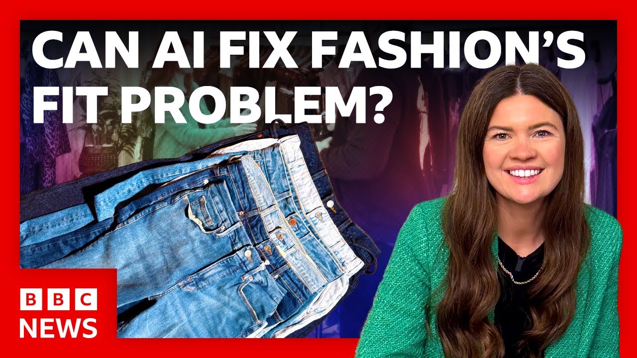 How could AI fix fashion’s fit problem? | BBC News