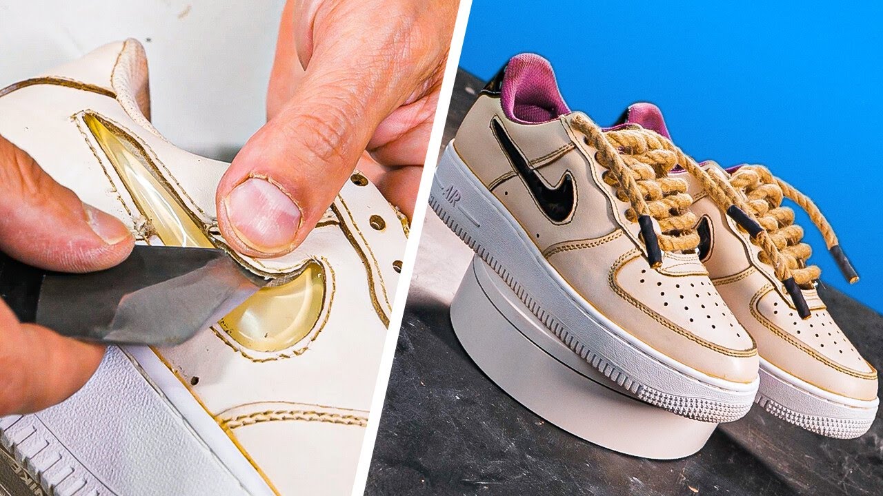 How to Customize Your Sneakers Step by Step 👟 DIY Shoe Makeover Ideas