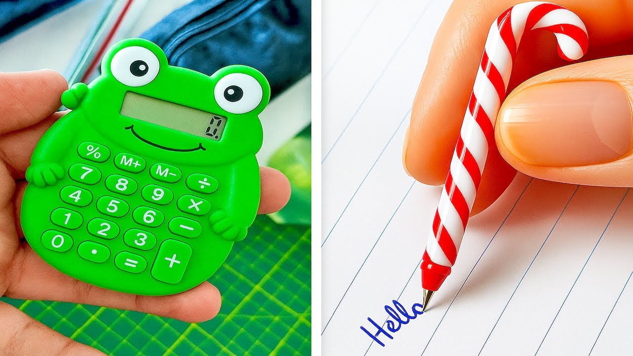 HOW TO MAKE MINI SCHOOL SUPPLIES! ✏️ Easy DIY Crafts For Dolls! ✨