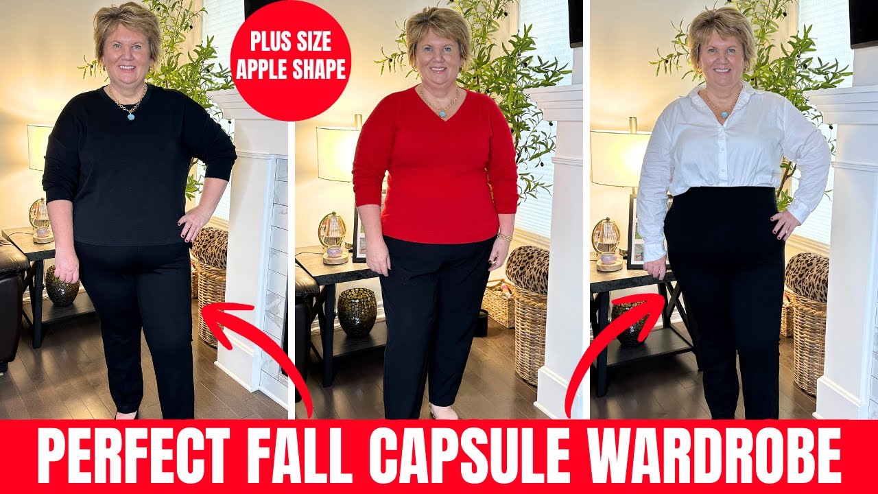 How to Style the PERFECT Fall Capsule Wardrobe (10 Chic Outfits for Women Over 50 🍂)