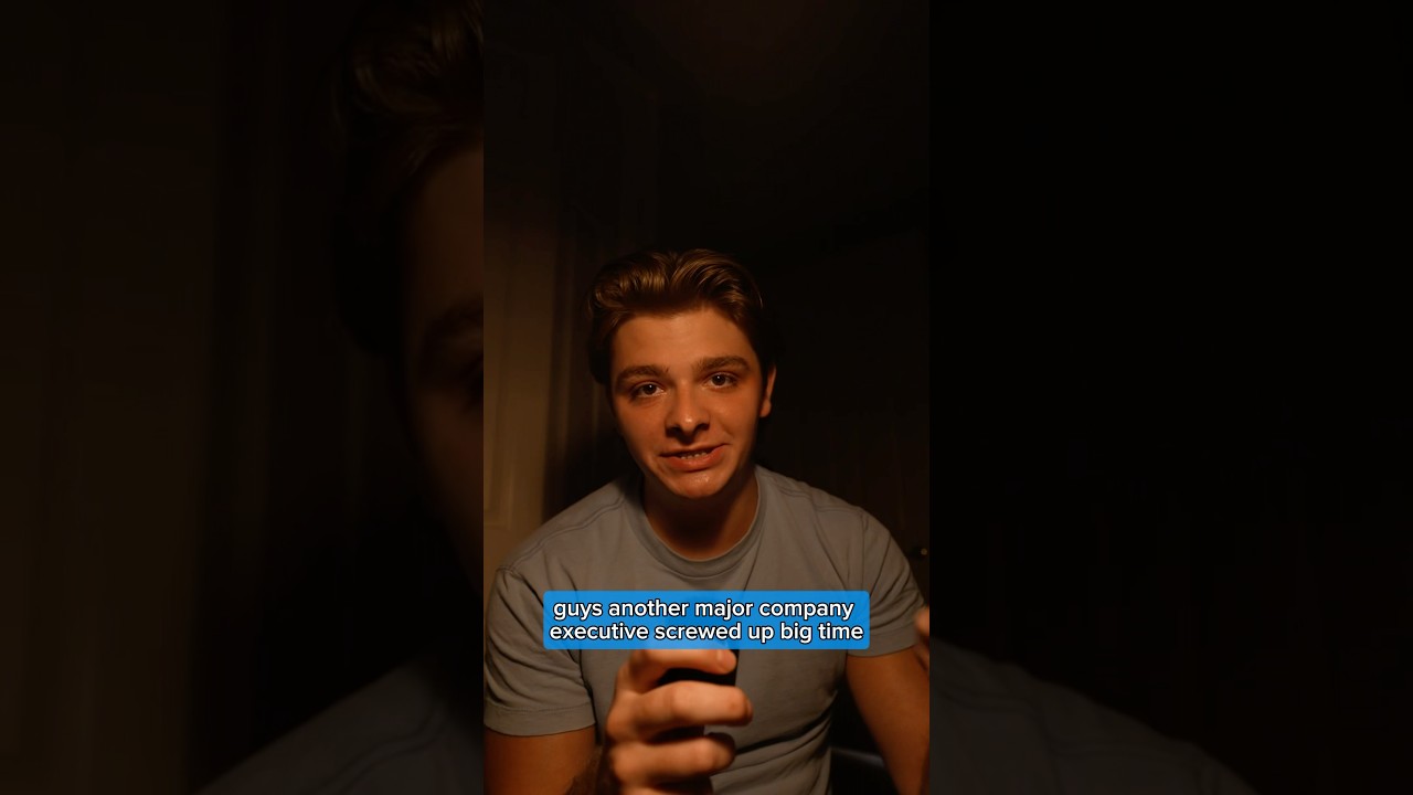 Huge executive screwed up BAD 😭